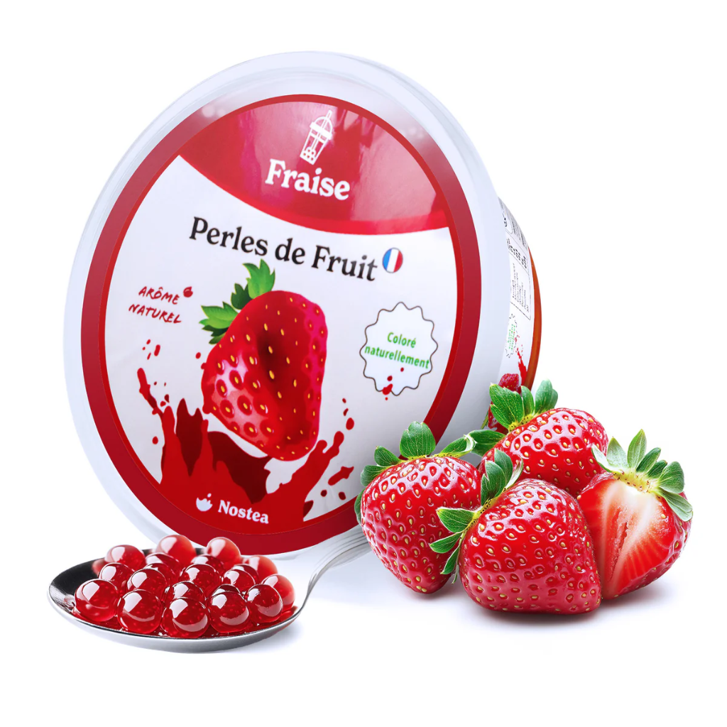 Pot Nostea - Bubble Tea Fraise